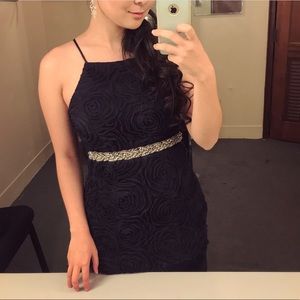 Navy Evening formal maxi mermaid dress